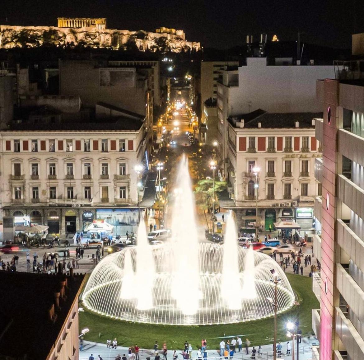 אתונה The Omonoia Modern, 3Bd Apartment מראה חיצוני תמונה