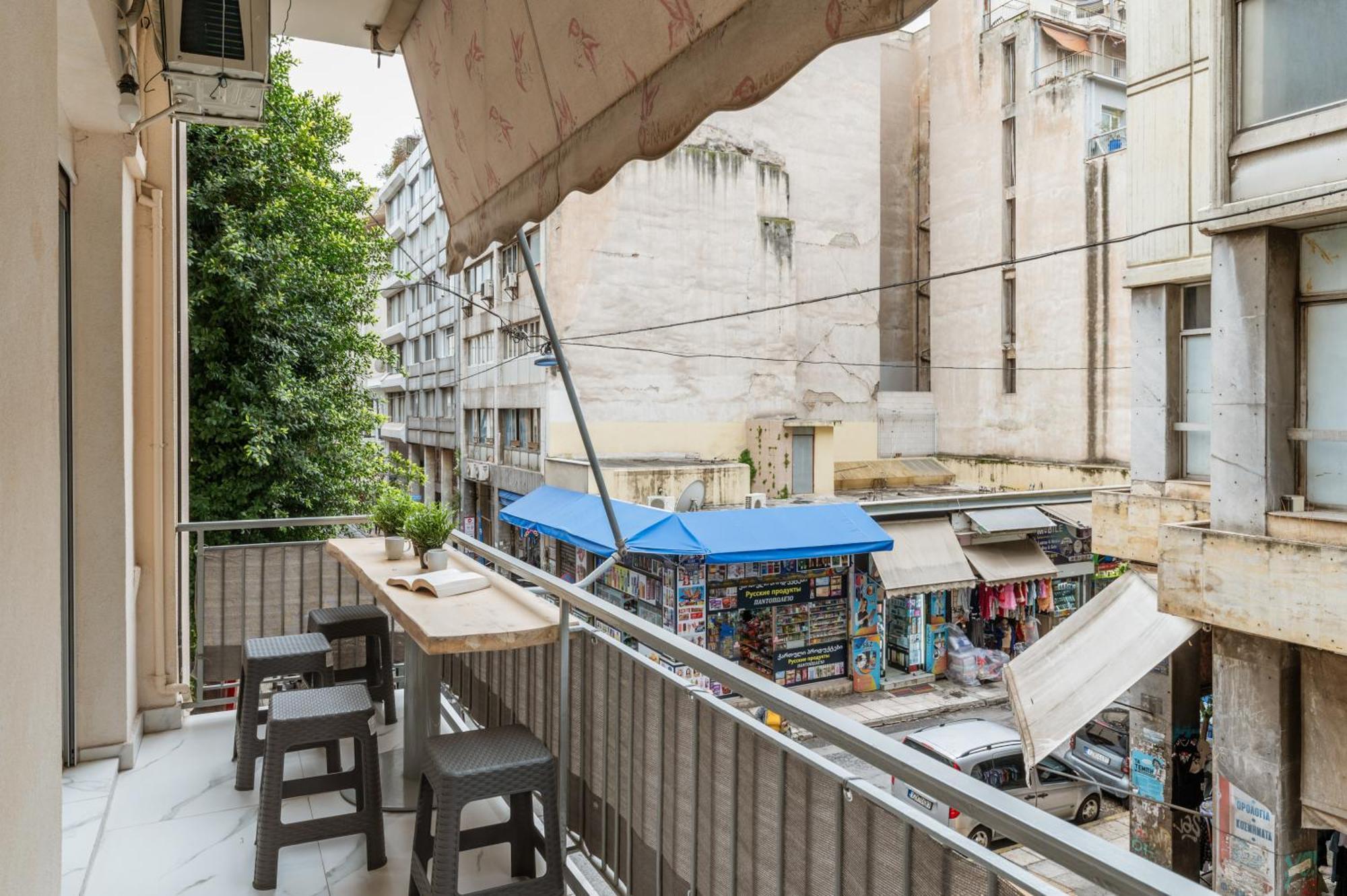 אתונה The Omonoia Modern, 3Bd Apartment מראה חיצוני תמונה