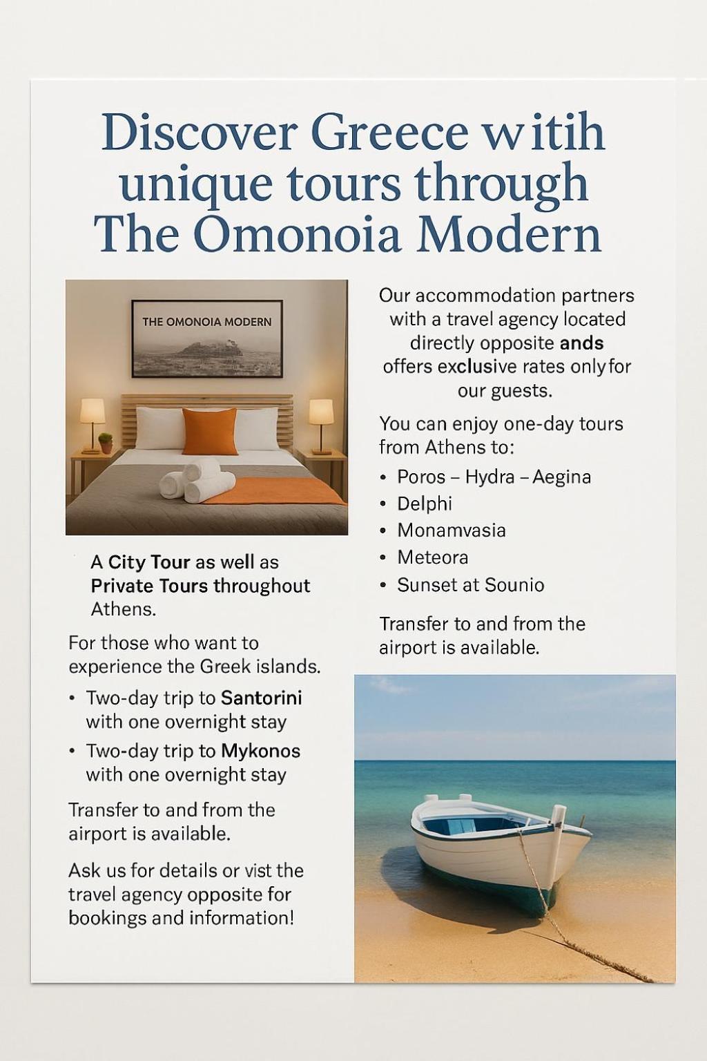 אתונה The Omonoia Modern, 3Bd Apartment מראה חיצוני תמונה